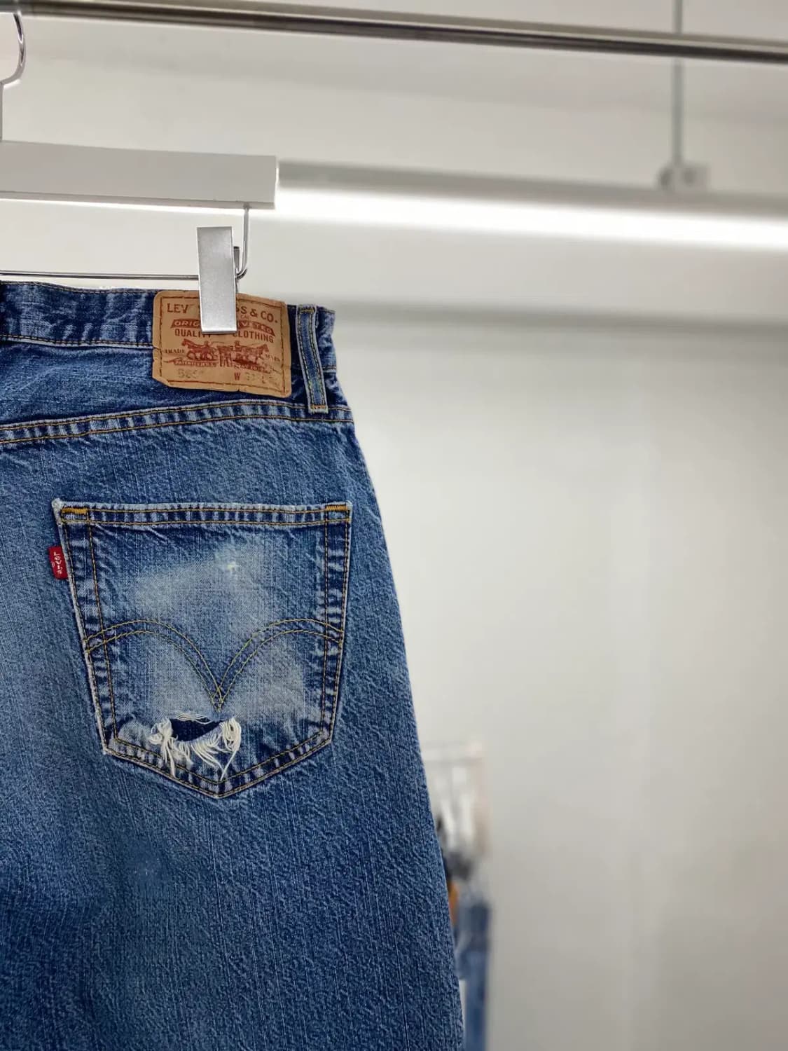 리바이스569 00s 루즈스트레이트 31이즈 a4117 상품이미지6