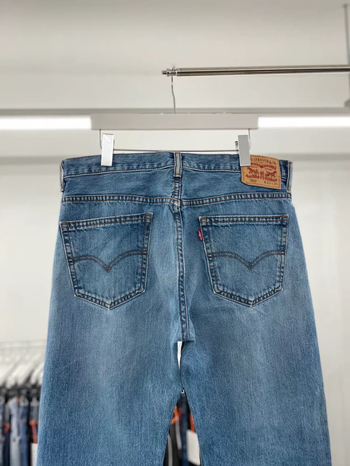 리바이스569 00s 루즈스트레이트 33이즈 a4120 상품이미지5