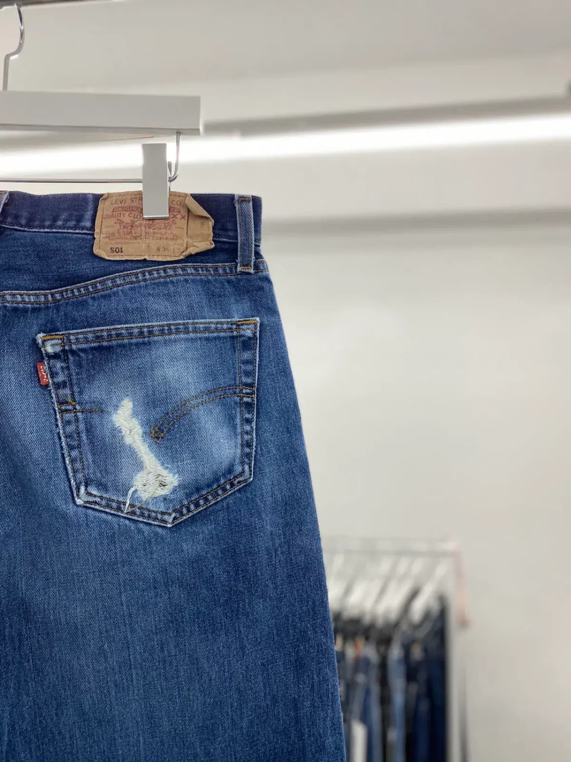 Levis501 Straight Fit 00s 32이즈 a4220 상품이미지6