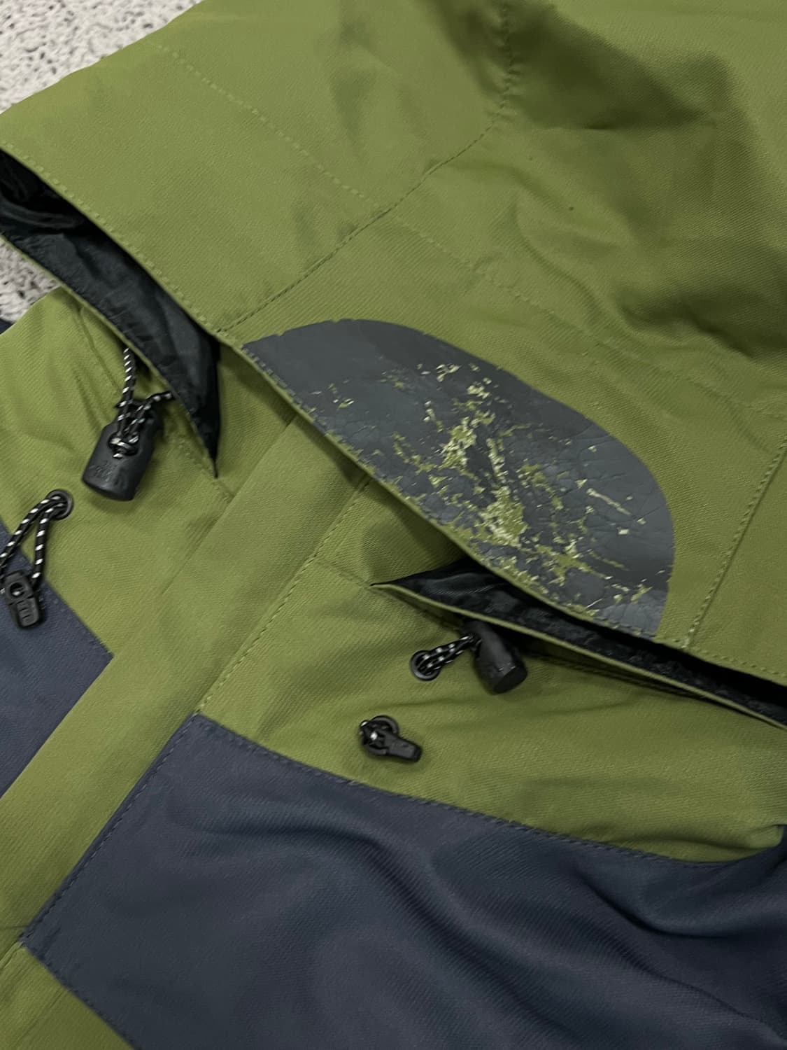 (S) 노스페이스 서밋시리즈 고어텍스 바람막이 카키 상품이미지2