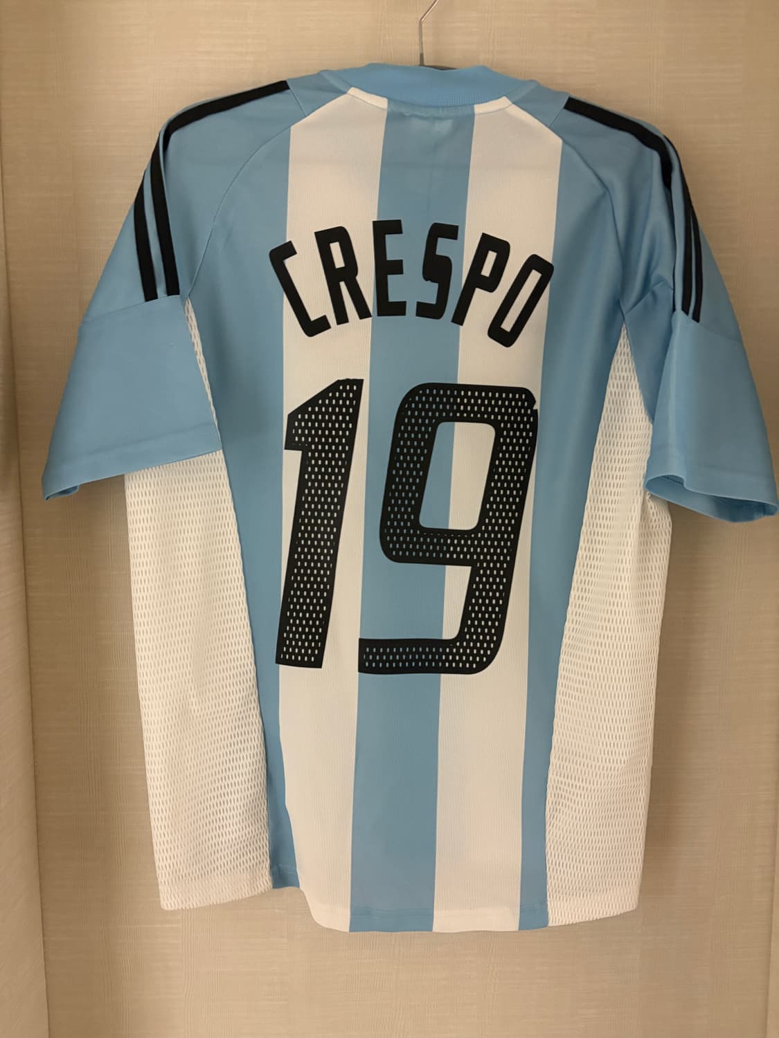 02 아르헨티나 국대 홈 크레스포 유니폼 정품 상품이미지1