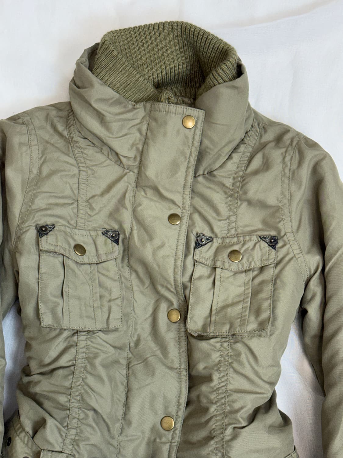 Y2k 벨트 디테일 야상자켓 상품이미지3