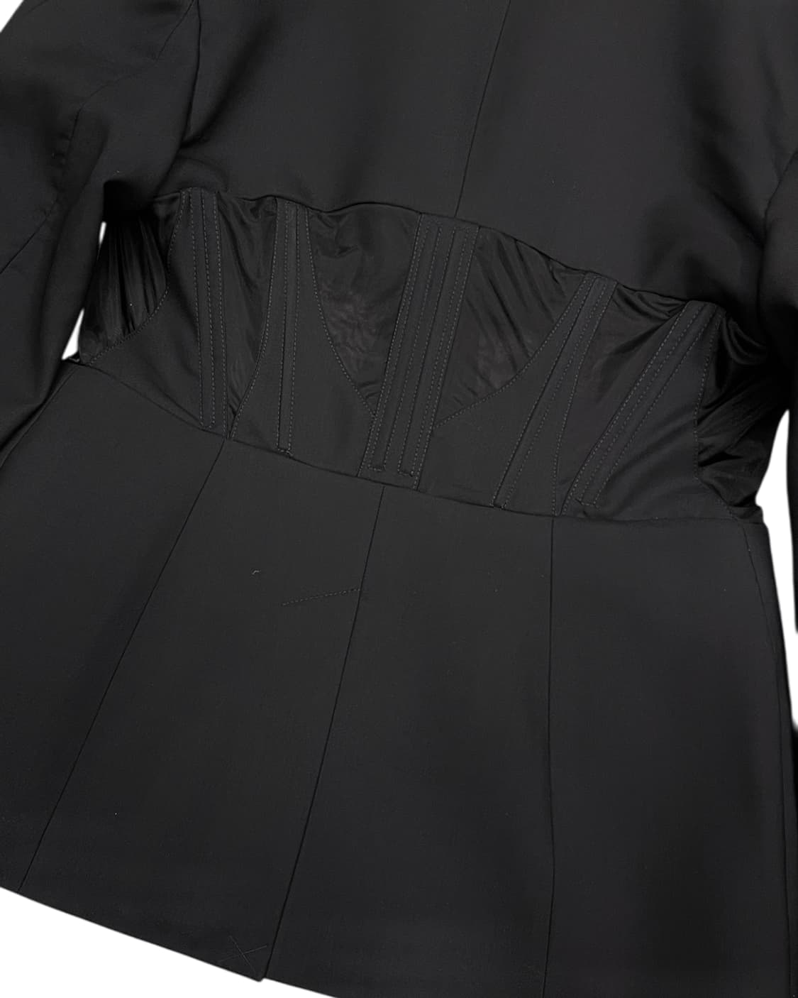 뮈글러 x H&M 23SS 코르셋 스타일 울 자켓 상품이미지7