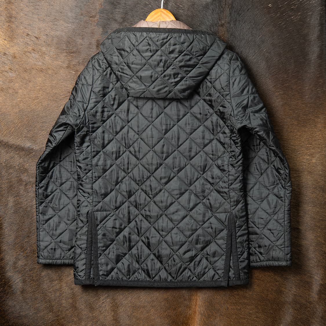 [93] 라벤햄 x 에디피스 콜라보 후디드 퀼팅자켓  상품이미지2