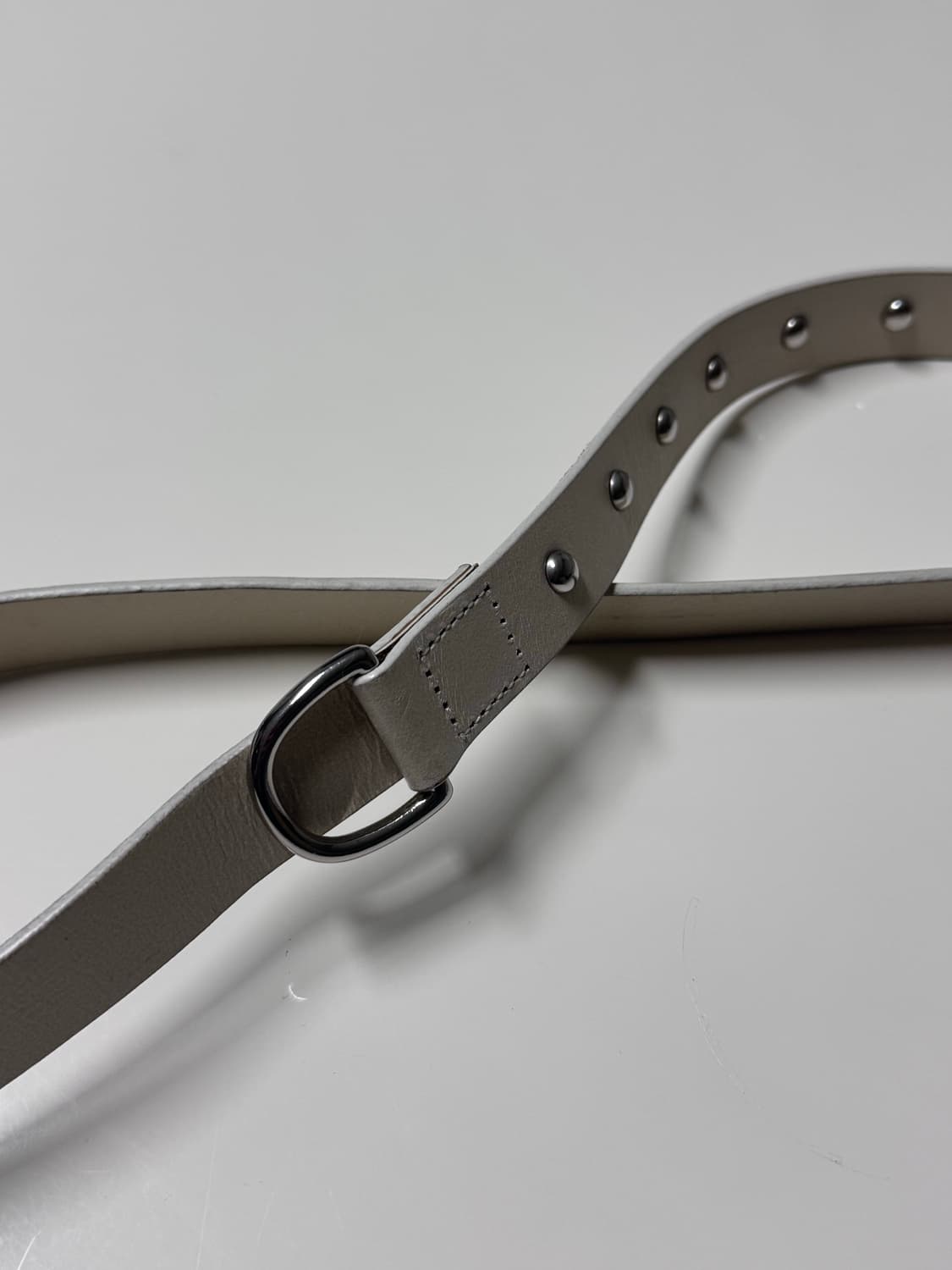 미하라 야스히로 x GU 스터드 벨트 (화이트) 상품이미지8