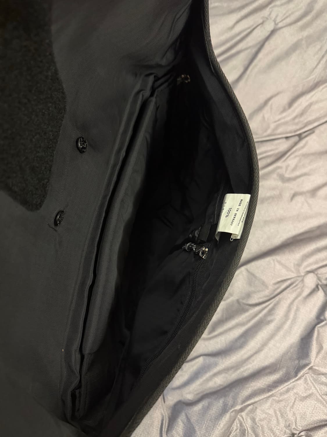 스톤아일랜드 PVC 메신저백 블루 가방 크로스백 상품이미지4