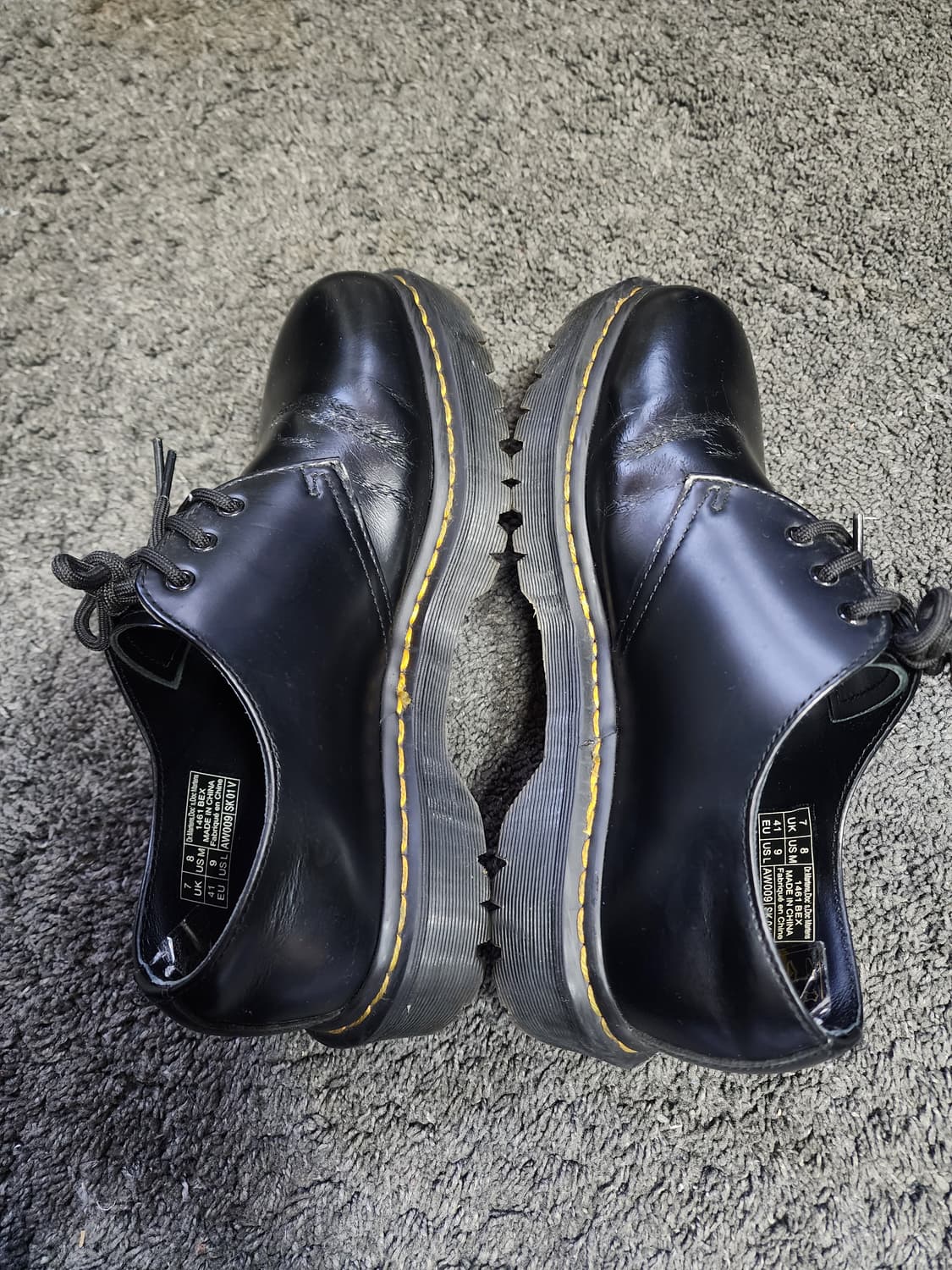 닥터마틴 1461  벡스 블랙 스무스 eu41 상품이미지6