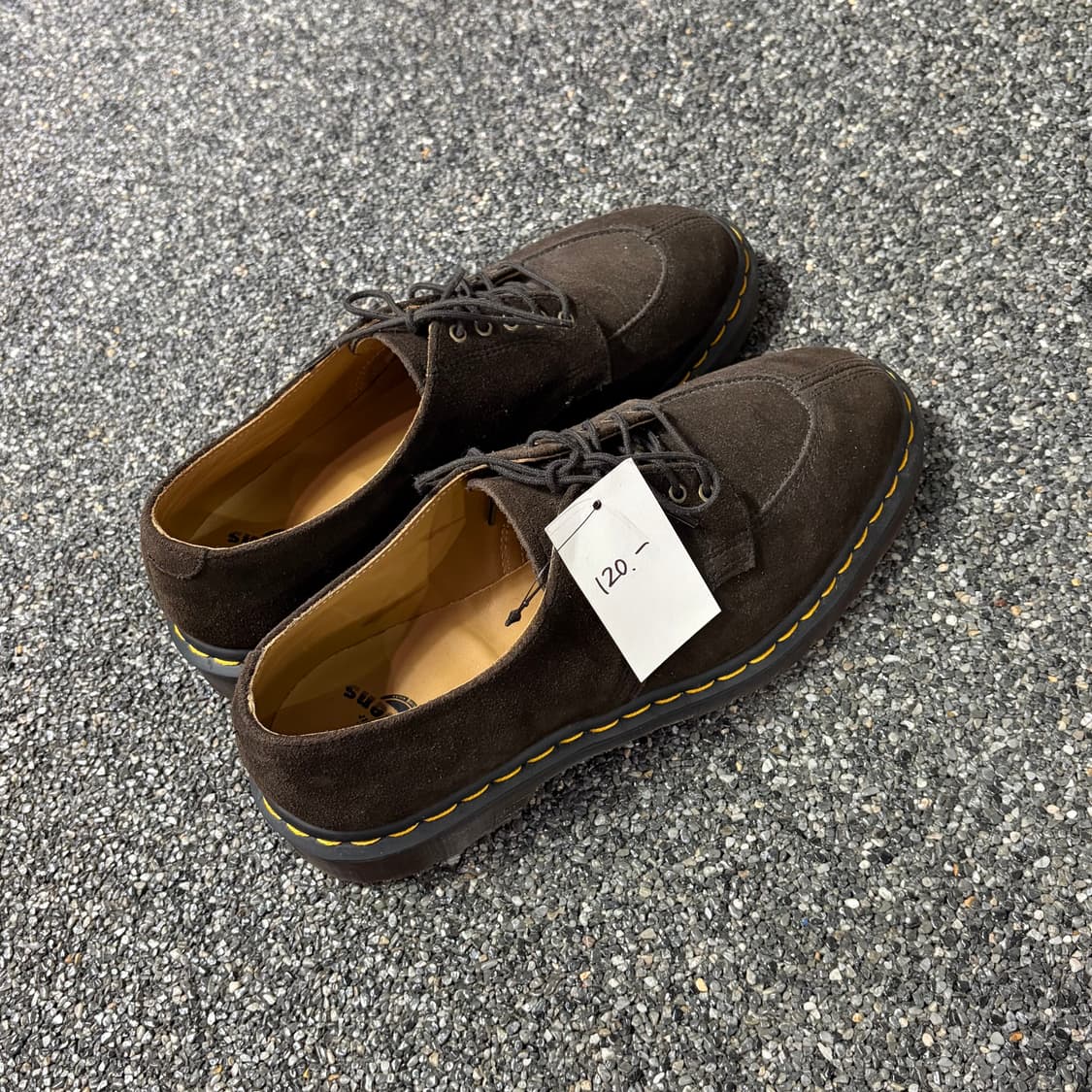 닥터마틴 2046 리펠로 스웨이드 다크 브라운 B3852 상품이미지2