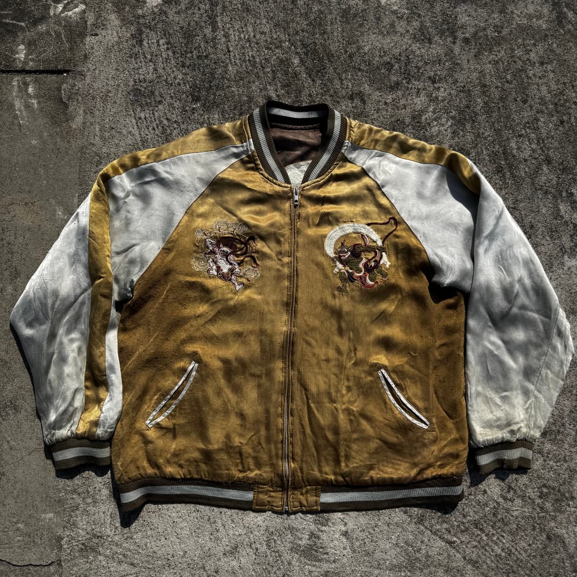 [XXL] Satori 오리엔탈 자수 양면 레이온 스카쟌 상품이미지3