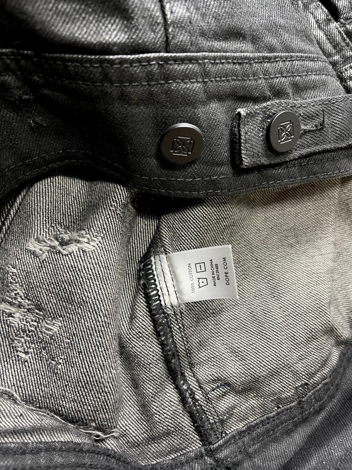 [L] LOPE 코팅진 데님자켓-100-105 상품이미지10