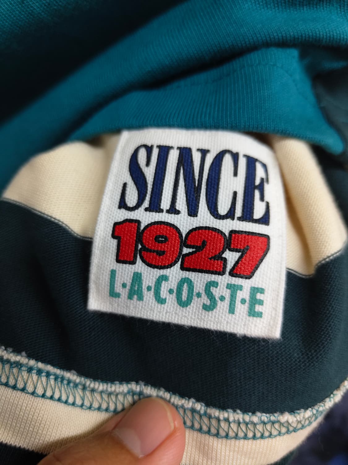 S/100)Lacoste L!VE 라코스테  럭비 PK셔츠 팝니다 상품이미지4