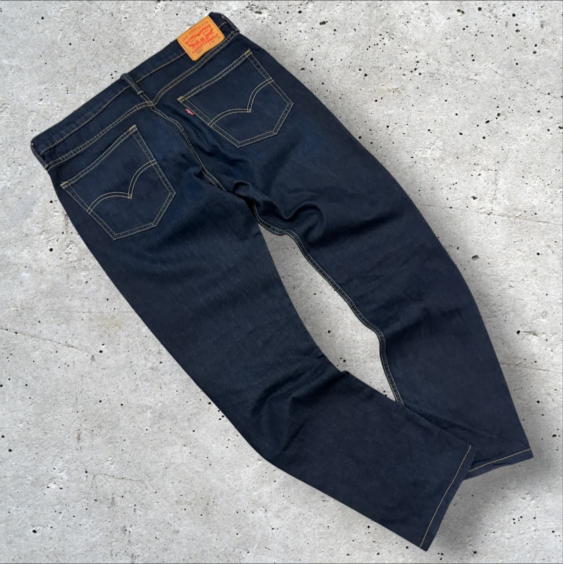 [36x34] 리바이스 511 슬림핏 데님 팬츠 다크워시 진청 D699 상품이미지1