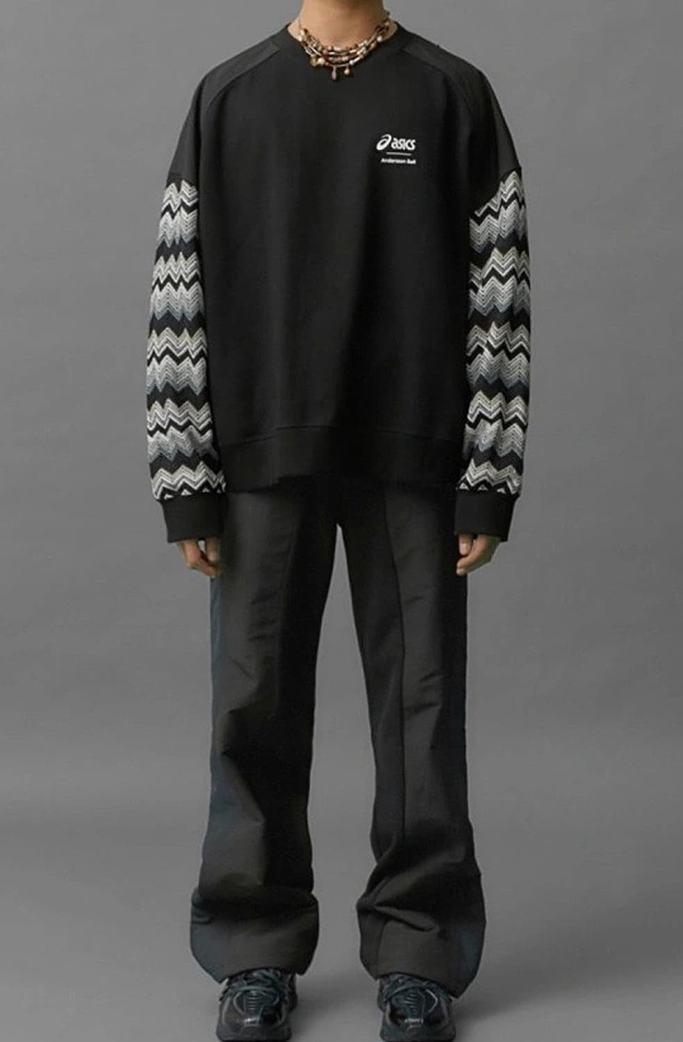 아식스 앤더슨벨 콘트라스트 스웻셔츠 상품이미지10