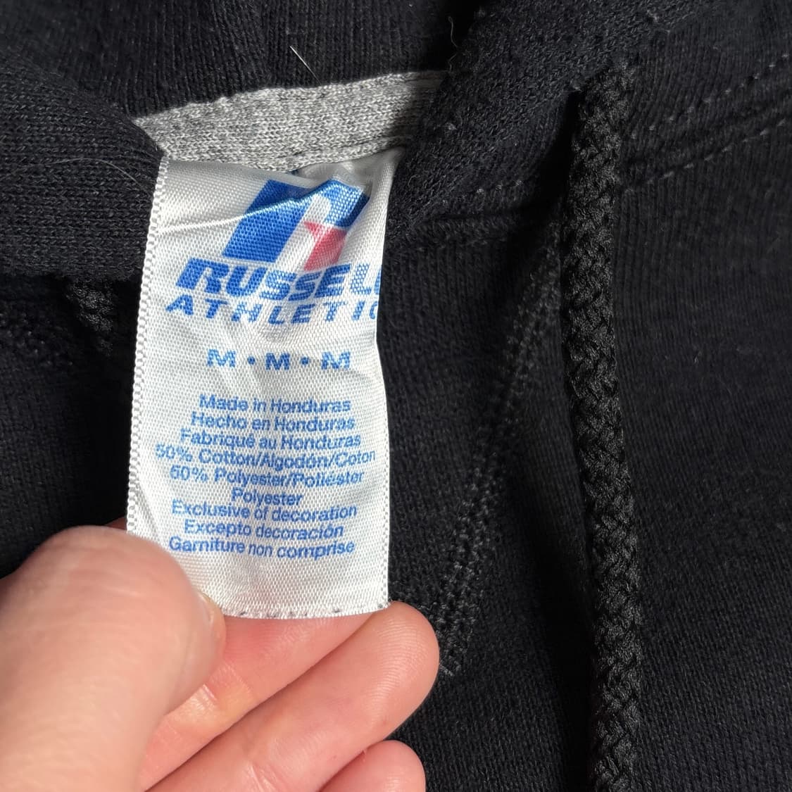 러셀애슬레틱 블랙후드티 상품이미지5