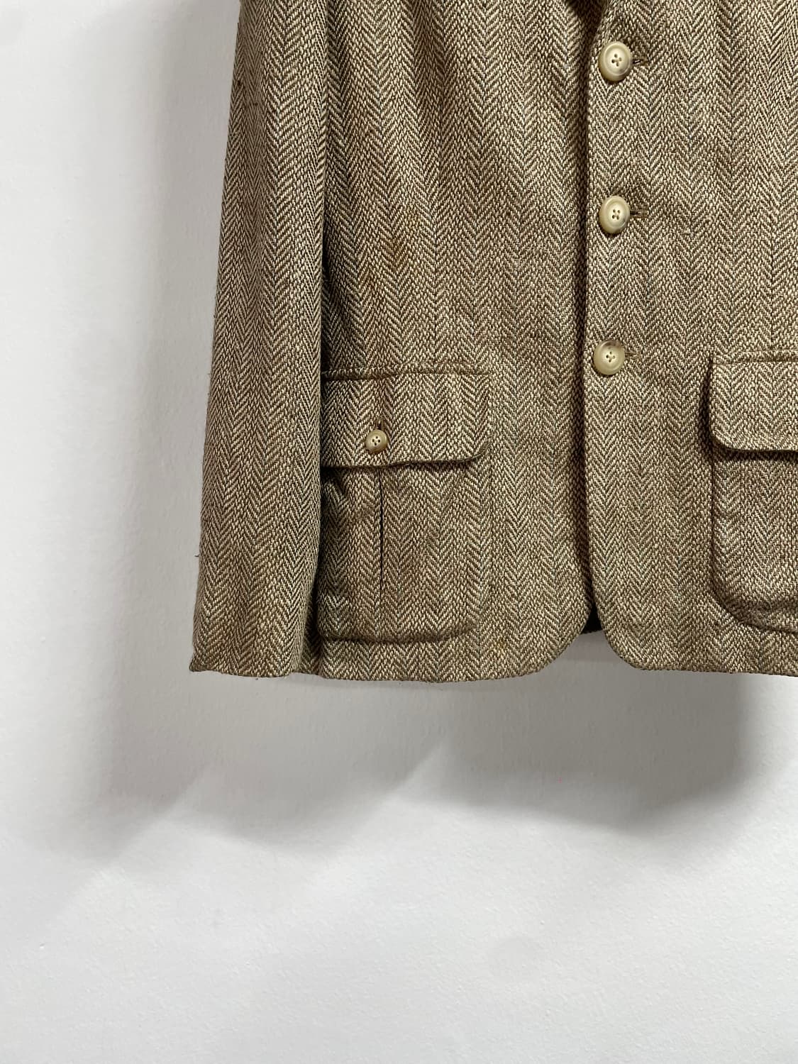 폴로 랄프로렌 우먼스 헤링본트윌 린넨 블레이저 (on.123) 상품이미지6