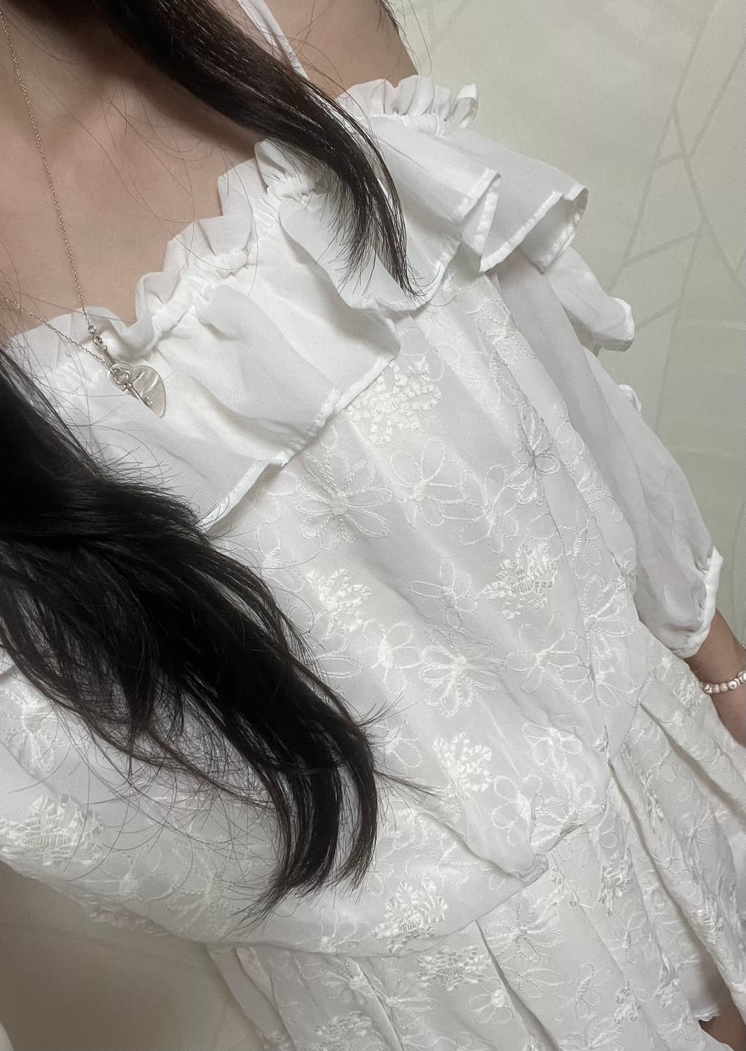 리즈리사 히메갸루 달천깔 리본 원피스 점프수트 (페어리 빈티지 발레코어) 상품이미지3