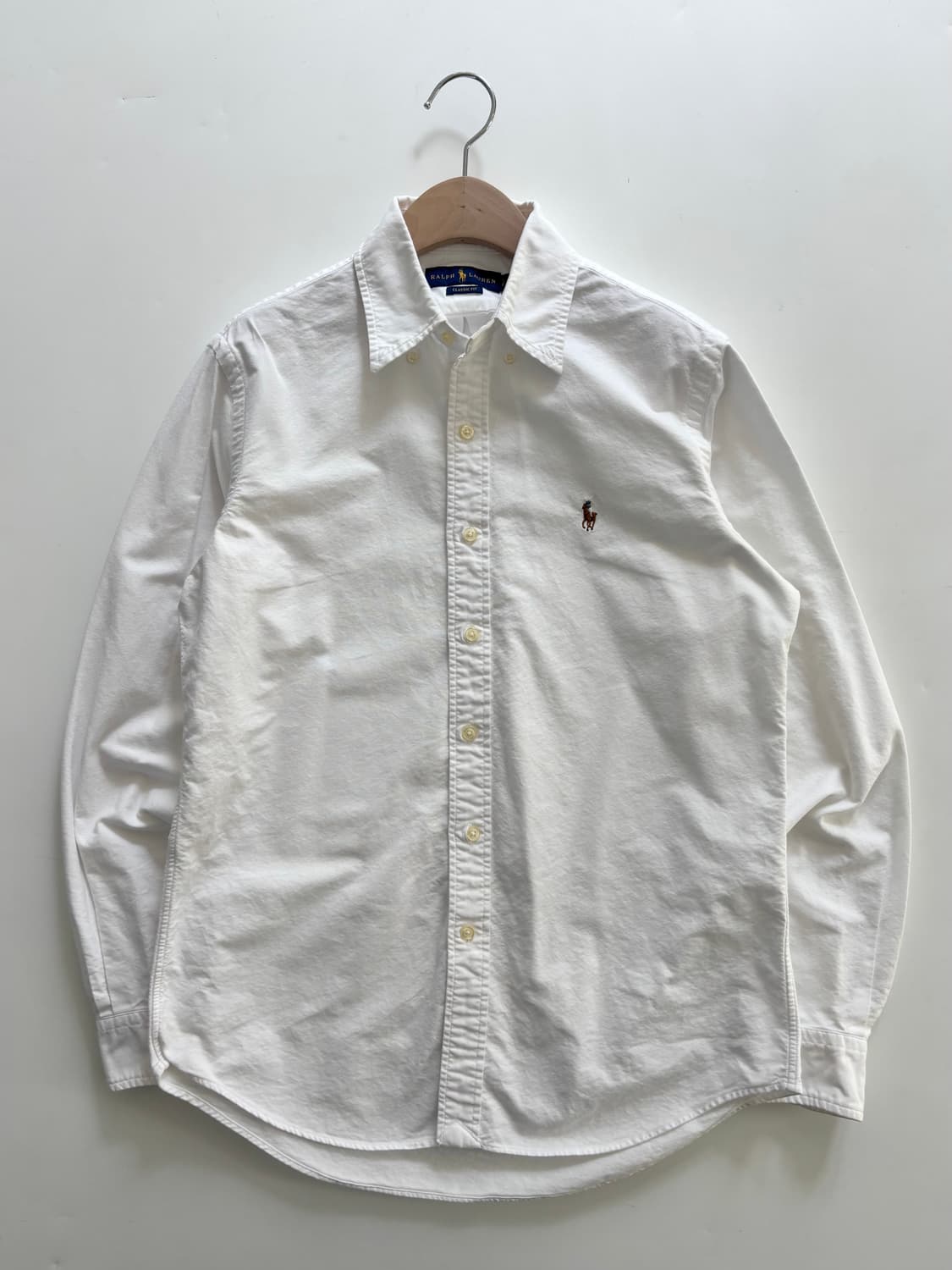 Polo 폴로 랄프로렌 신형 화이트 컬러 클래식핏 옥스포드 셔츠 상품이미지1