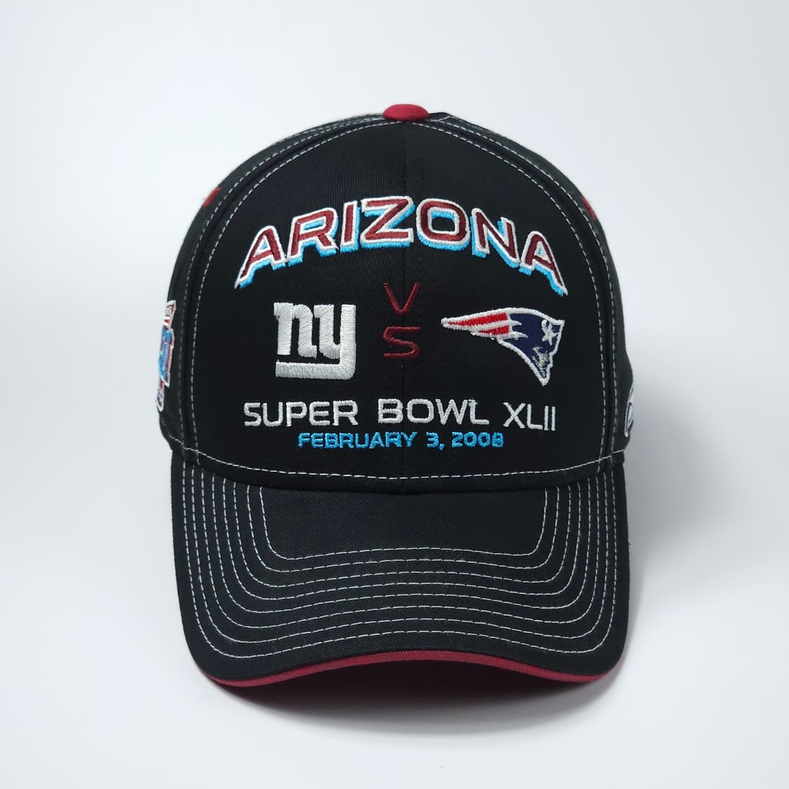 리복 2008 슈퍼볼 XLII 올드빈티지 NFL 볼캡 모자 상품이미지2