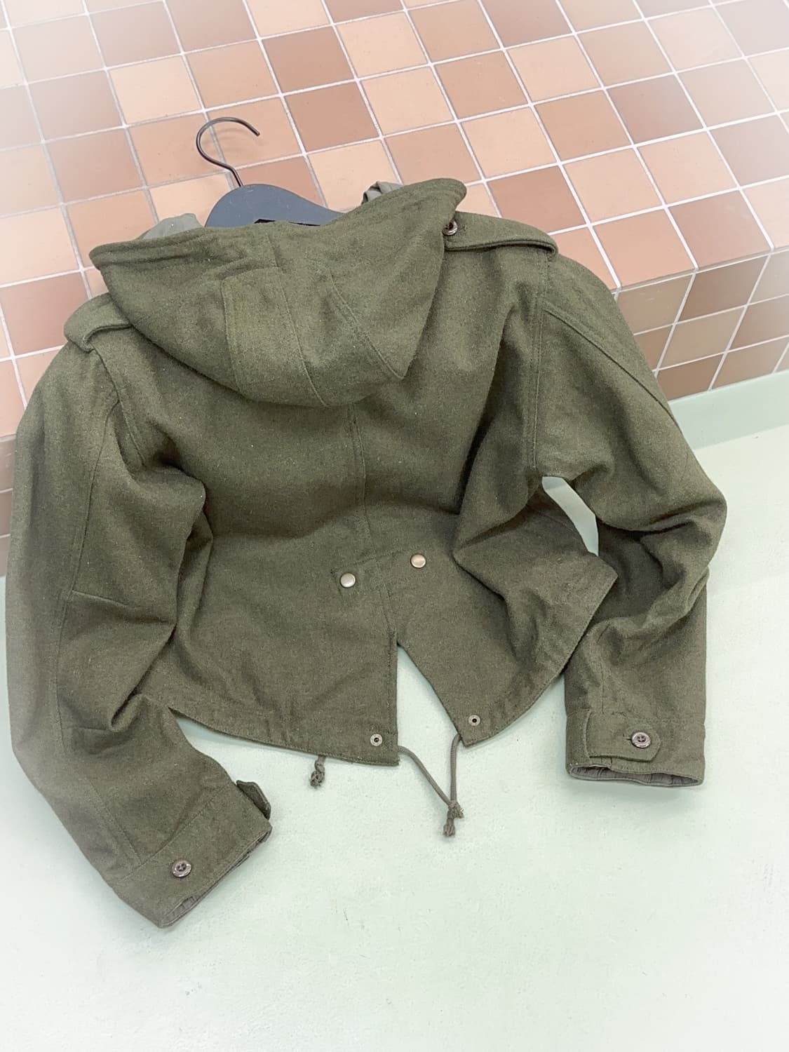 beams boy khaki wool hd jacket 상품이미지2