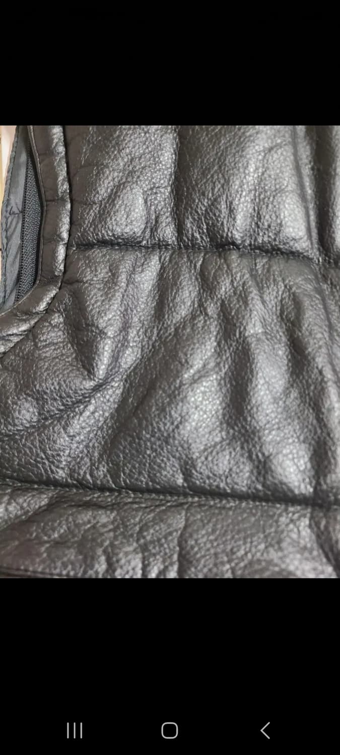 SINGULIER 가죽 조끼(라지) 상품이미지8