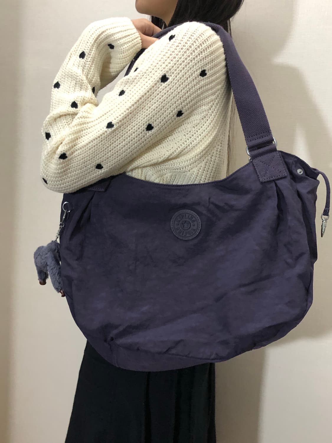 빈티지 키플링 퍼플 숄더백 상품이미지1