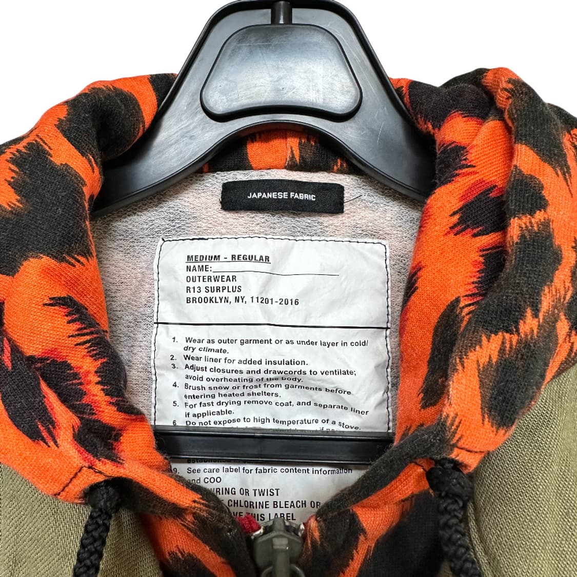 R13 레이어드 필드자켓 M 상품이미지3