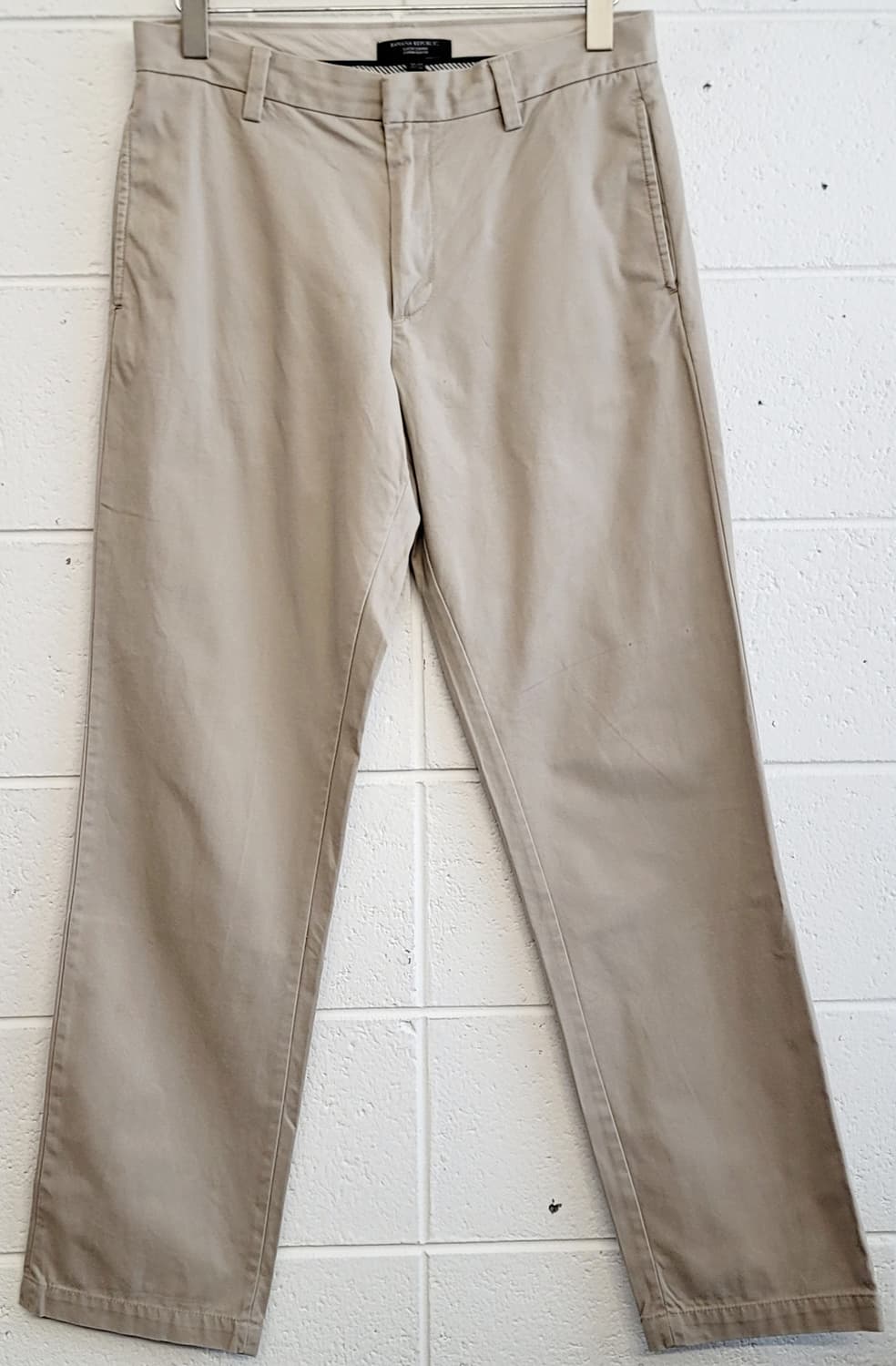 바나나리퍼블릭 스트레이트핏 코튼팬츠(면바지) 판매 상품이미지1