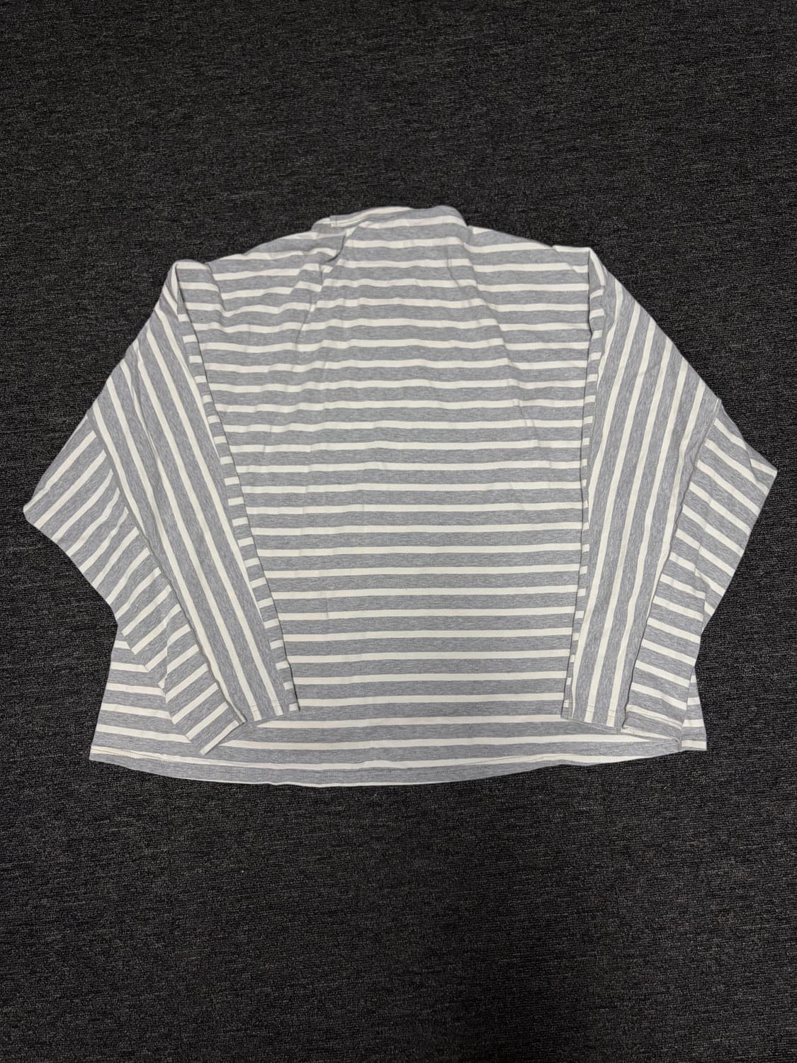 이얼즈어고 스트라이프 오버사이즈 티셔츠 (L) 상품이미지2