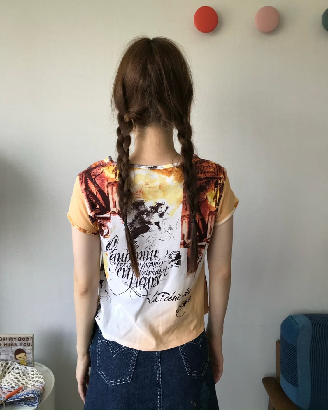 angel printing tee 상품이미지5