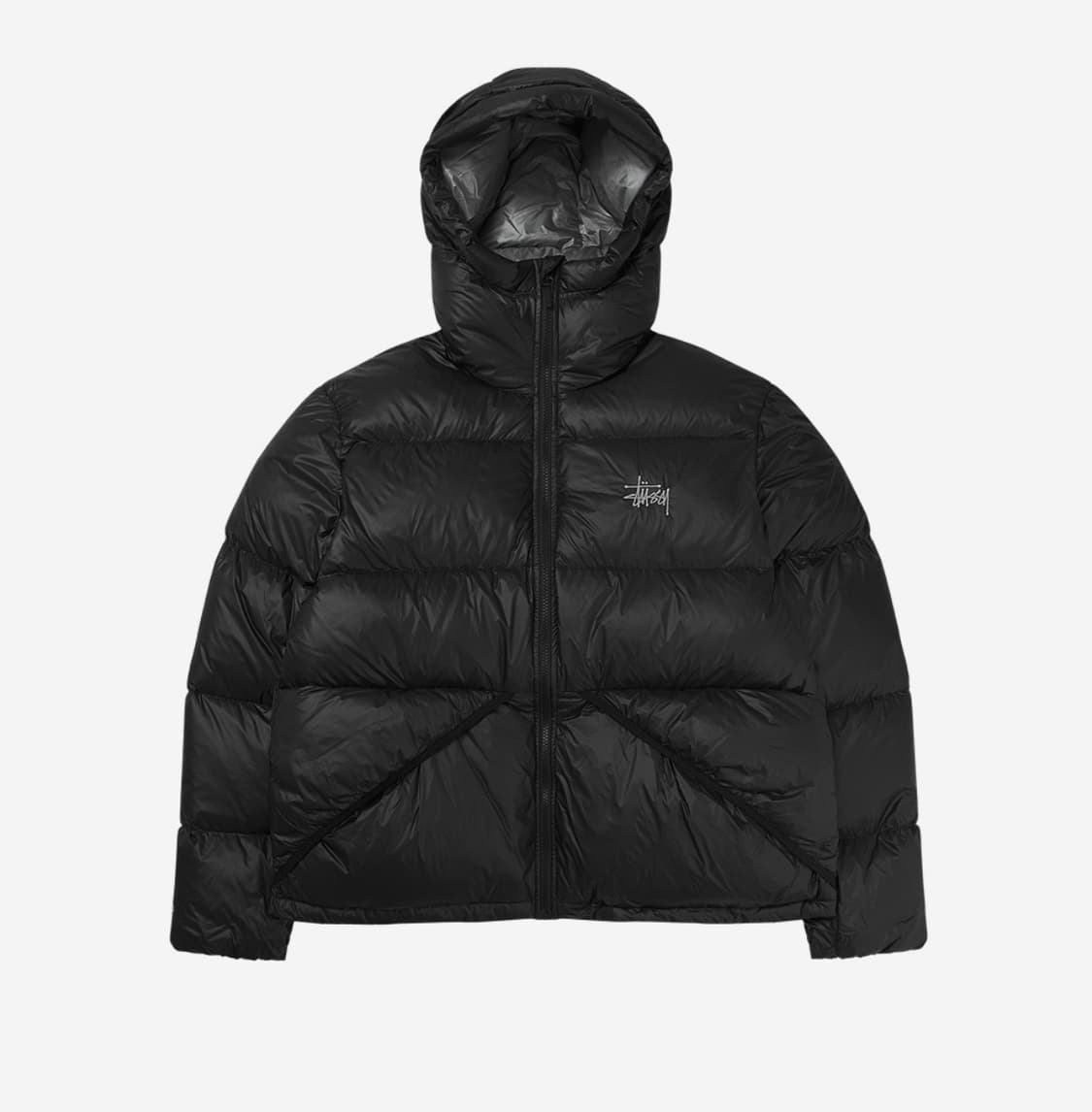 스투시 다운 파카 마이크로 립스탑 팬텀 블랙 XXL 판매 or XL 교환 상품이미지1