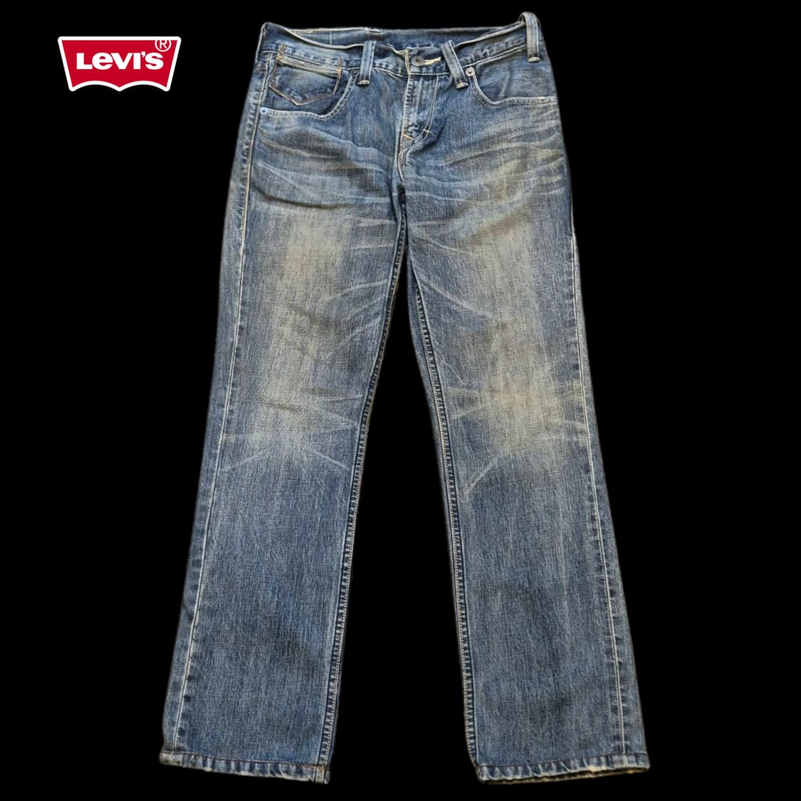 31~32인치 리바이스 511 워싱청바지  상품이미지1
