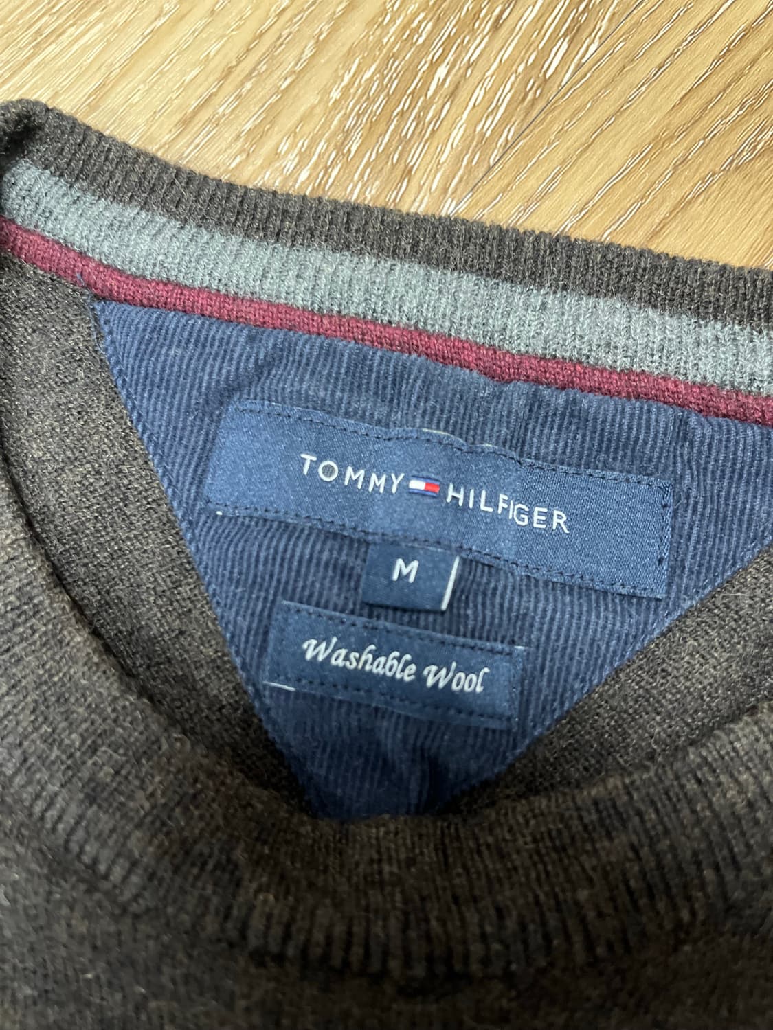 타미힐피거 워셔블울 니트 M 상품이미지3