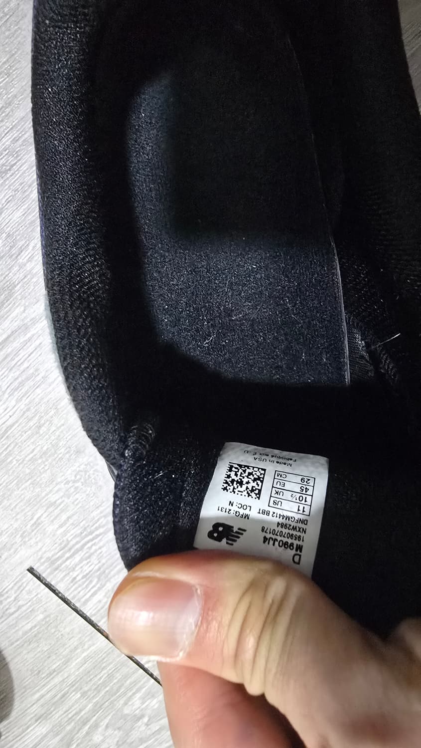 뉴발란스 990v4 자운드 네이비 상품이미지3