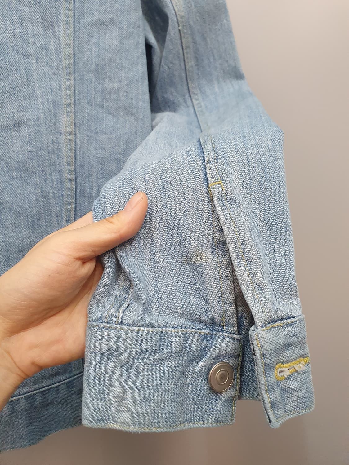 인사일런스 청자켓 데님자켓 M 상품이미지7