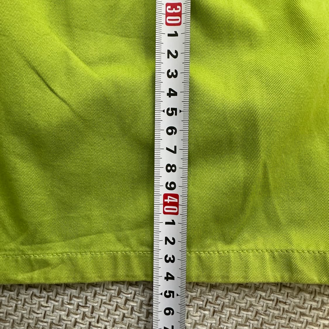 67-92 빈폴 그린 여성용 핀턱 반바지 0409D 상품이미지6