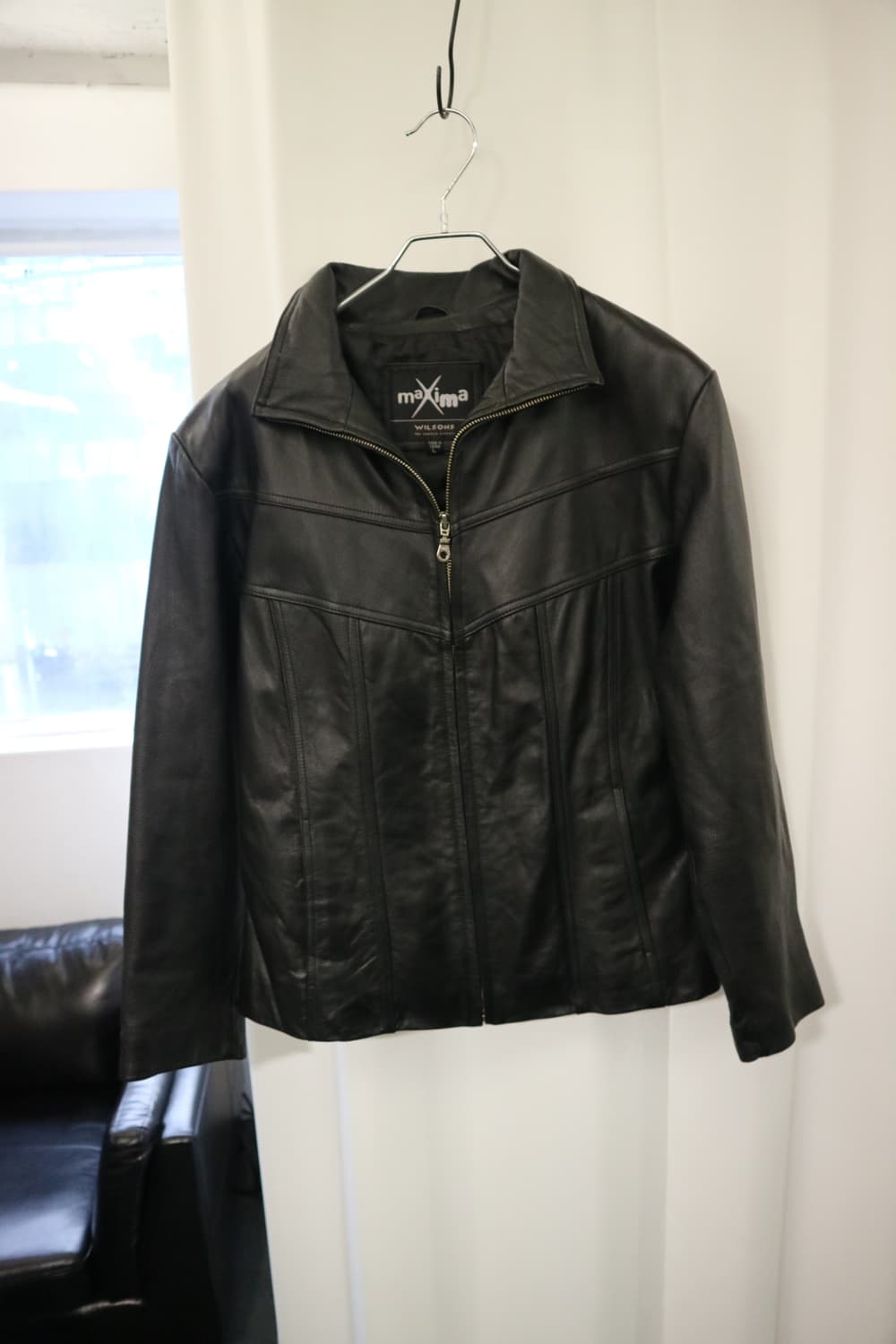 Wilson leather jacket 상품이미지1