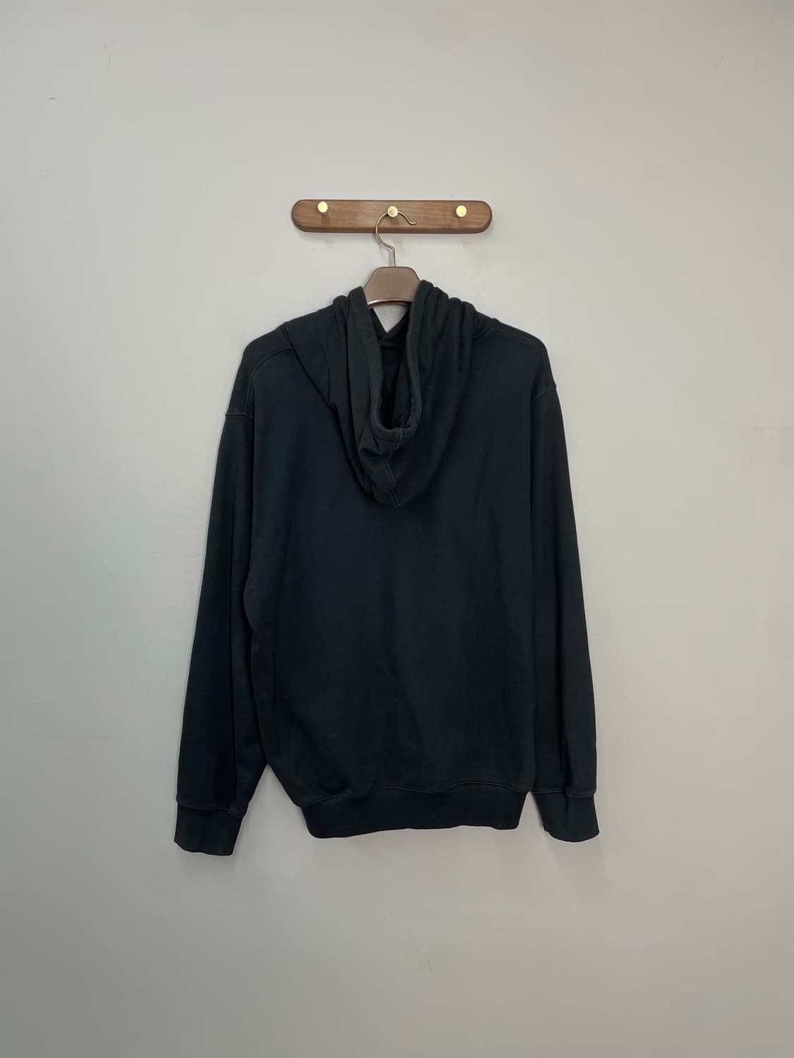 디스이즈네버댓 로고 블랙 후드티 H2176 상품이미지4