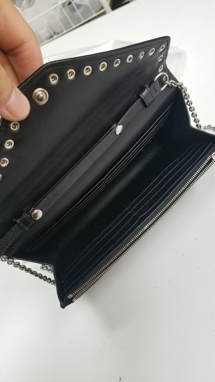 셀린느 블랙 체인 숄더백 상품이미지8