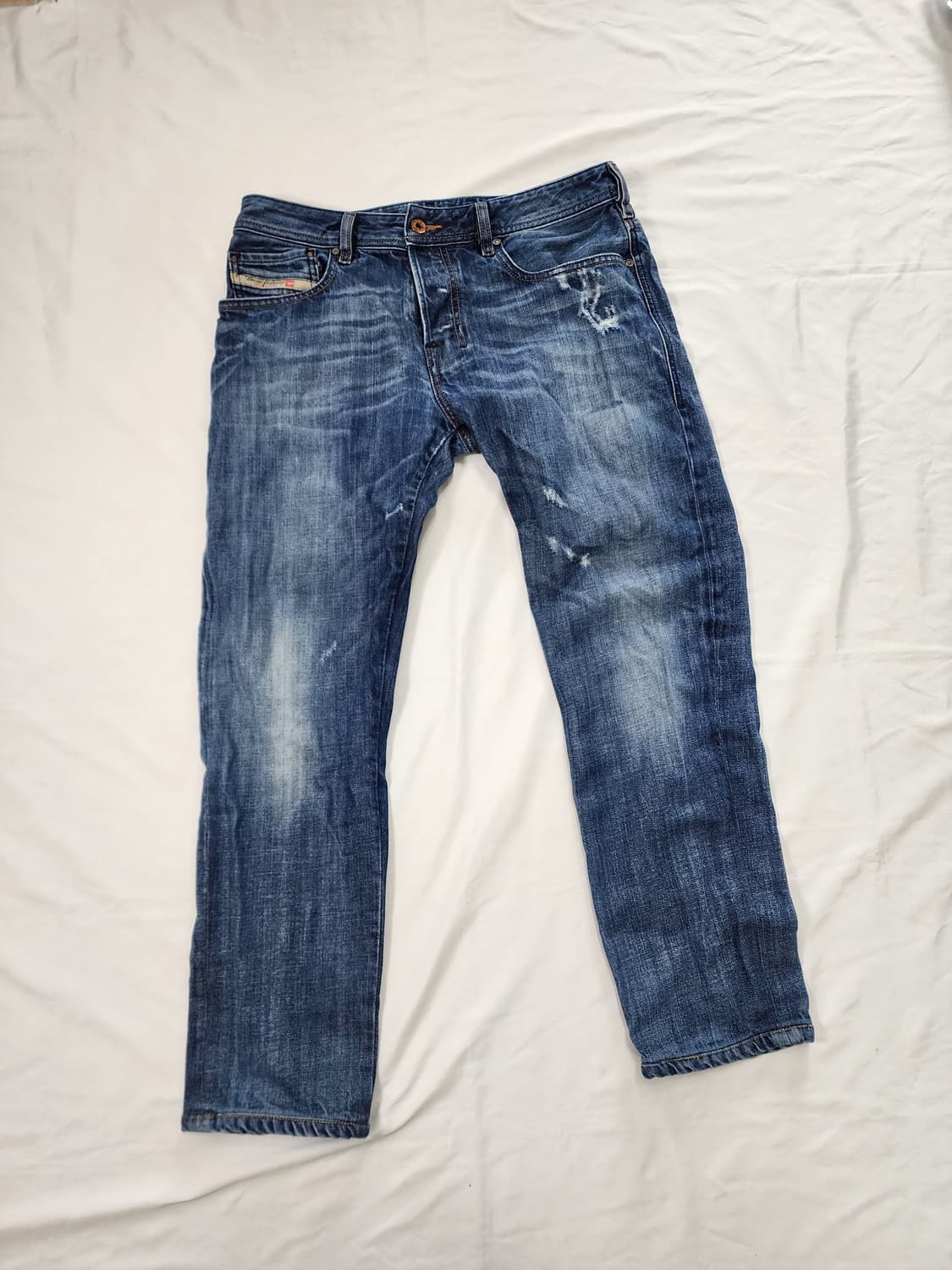 디젤 자티니 데미지 부츠컷 팬츠 상품이미지1