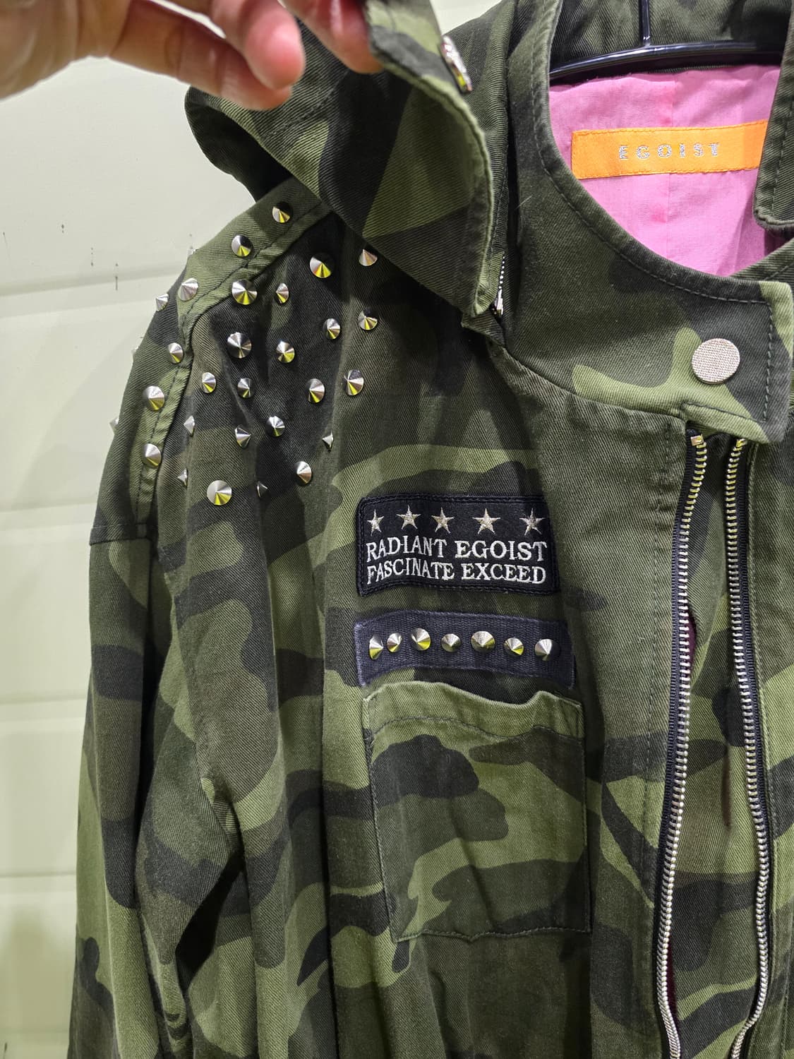 씨케이 Radiant Egoist 카모 야상 점퍼 상품이미지4