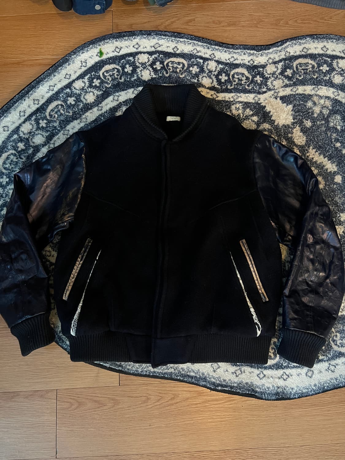 [L] xlim 바시티 자켓 네이비 상품이미지5