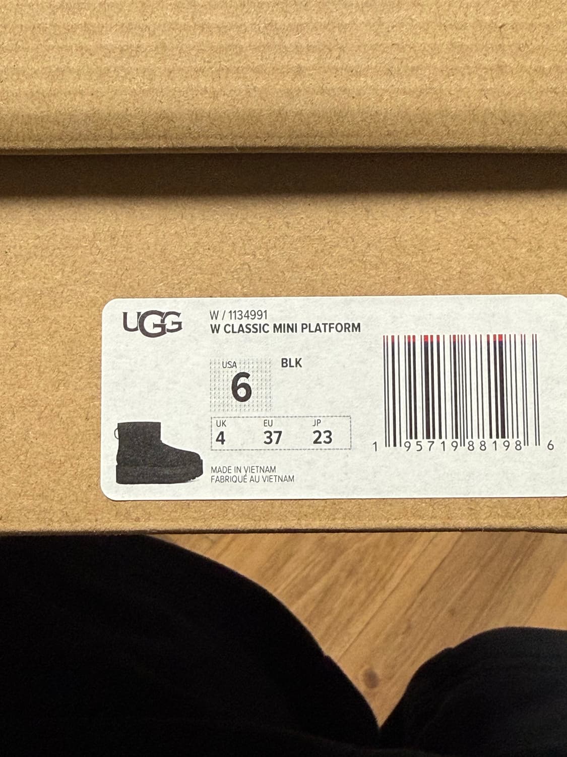 어그 플랫폼 usa6 size 상품이미지4