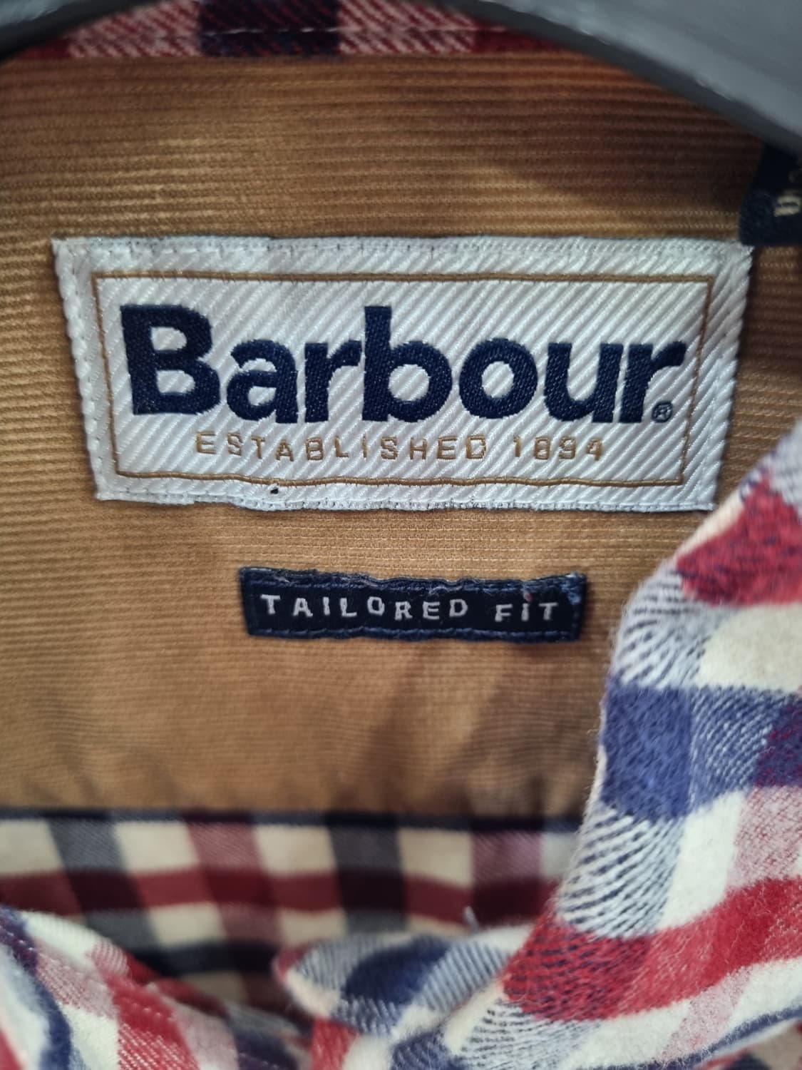 Barbour 남성 체크 셔츠  상품이미지3