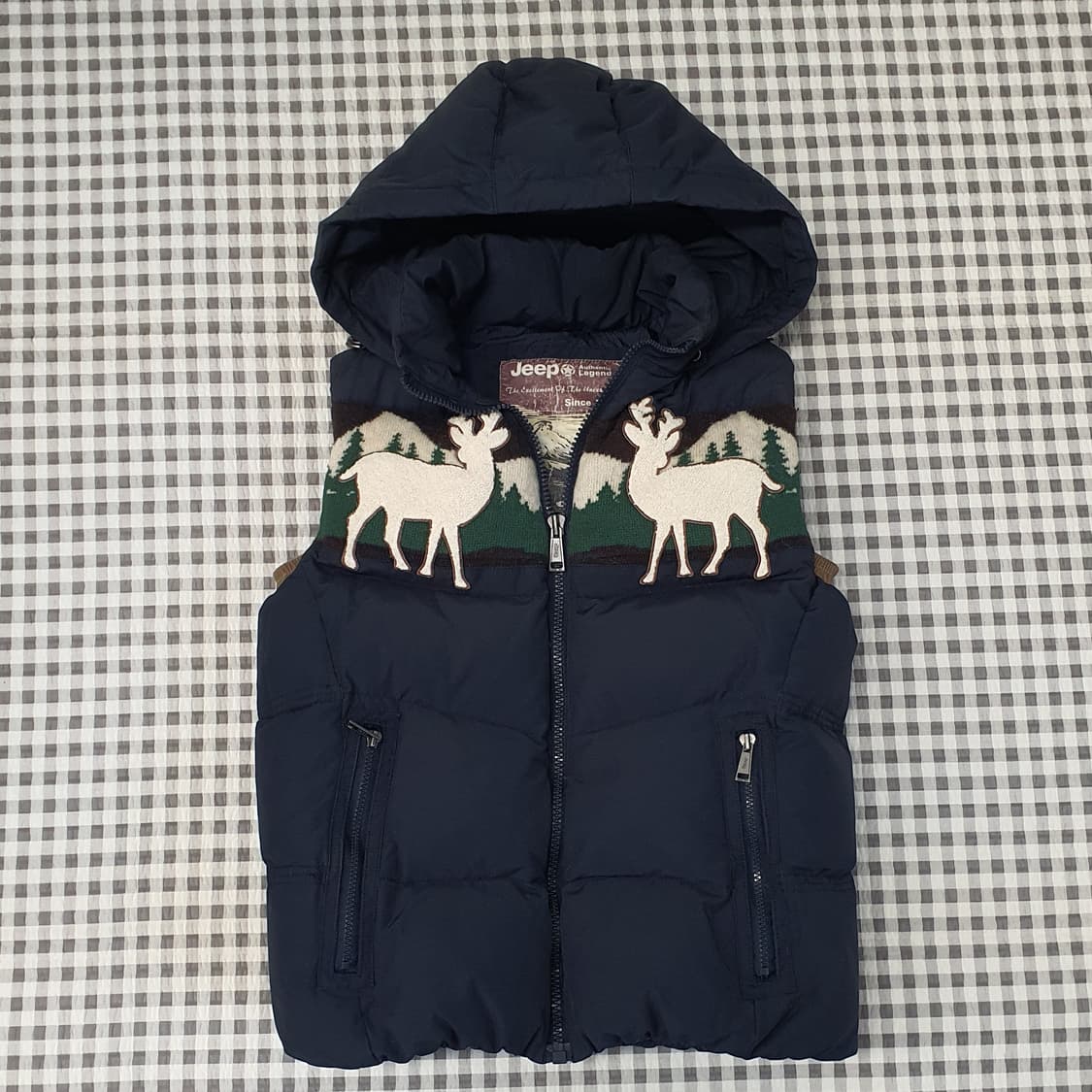 지프 노르딕 패딩 베스트 남자95 상품이미지1