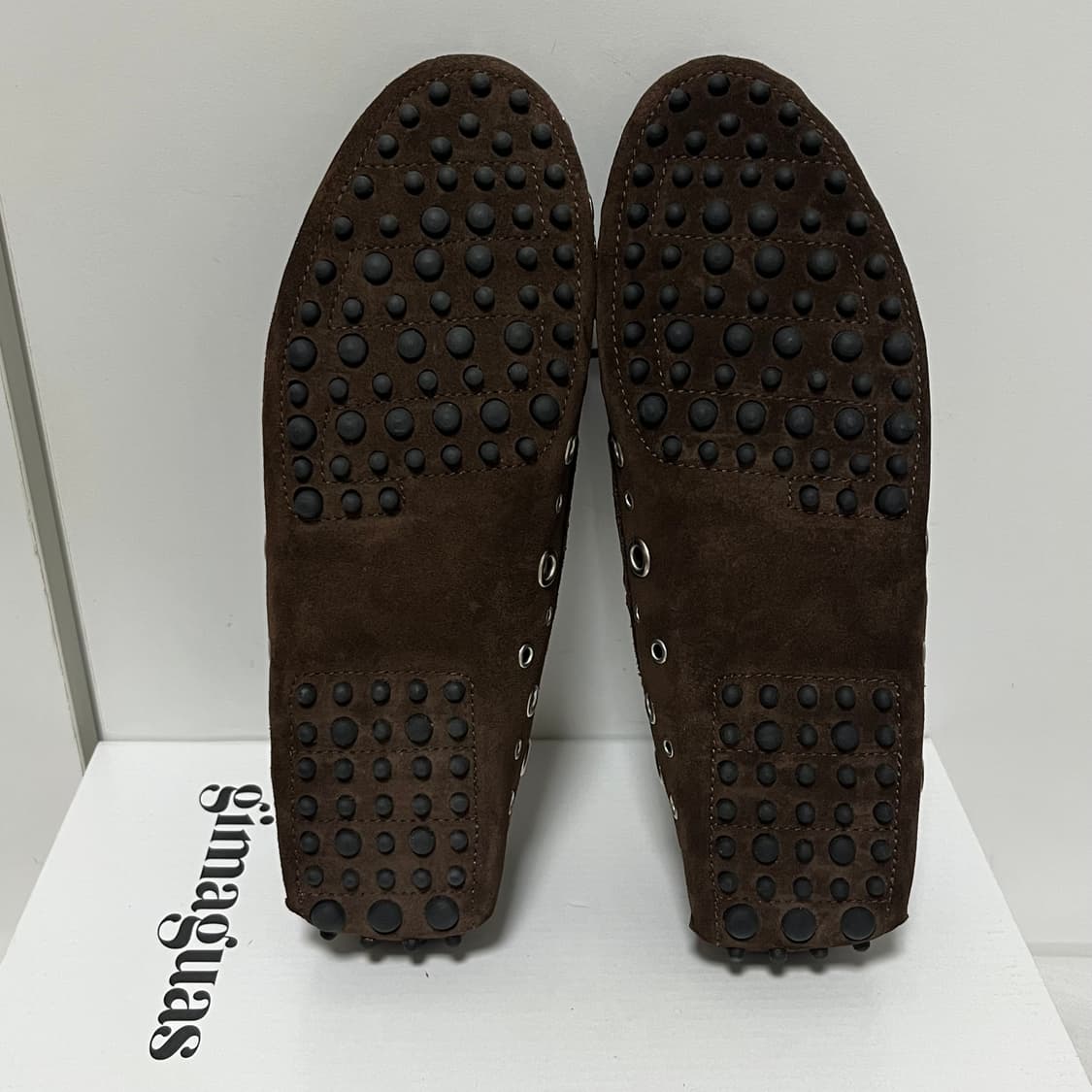 [36,39]기마구아스 아일렛 드라이빙 슈즈/브라운 상품이미지5