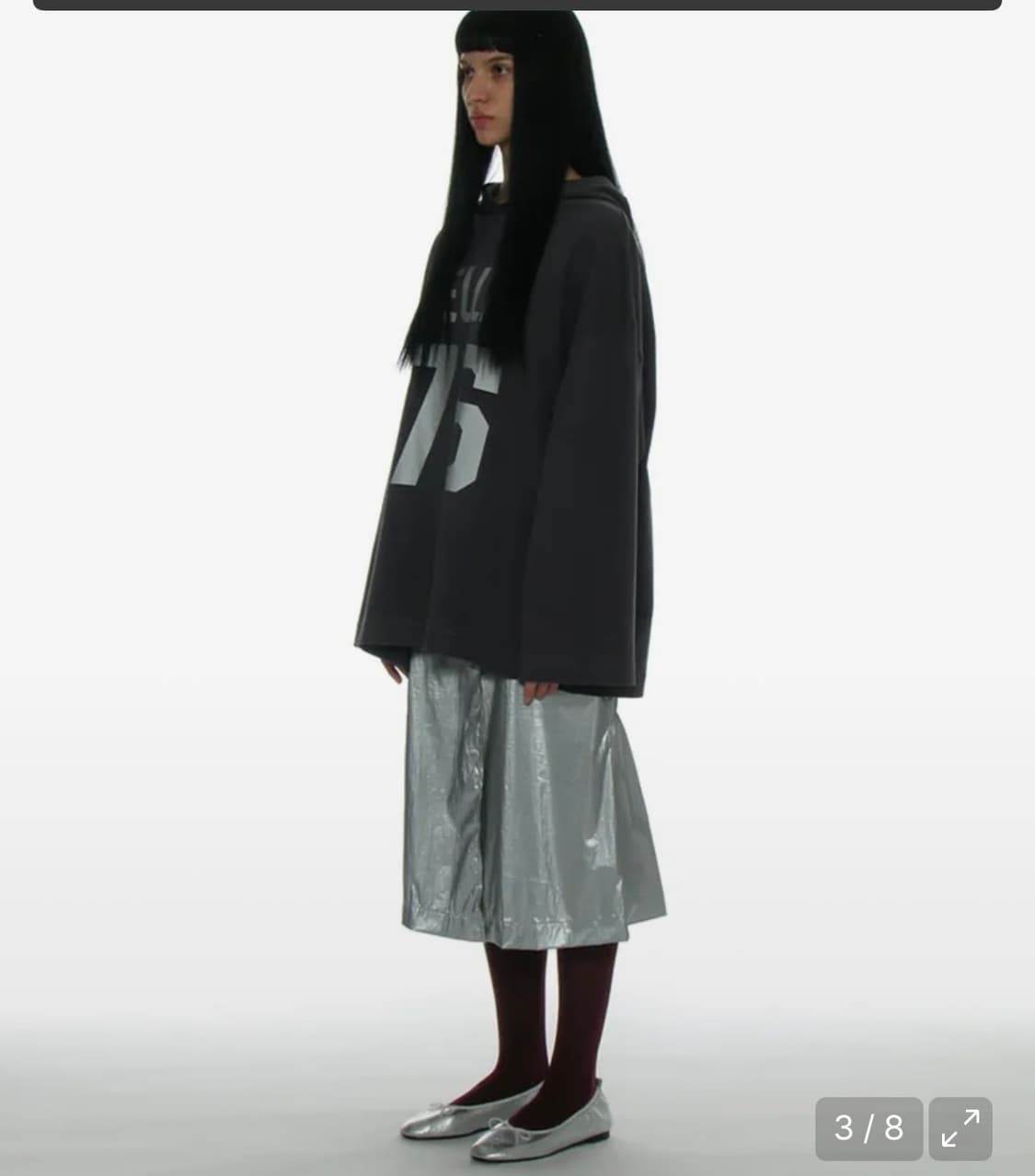 파르티멘토우먼 오버사이즈 후드 상품이미지4