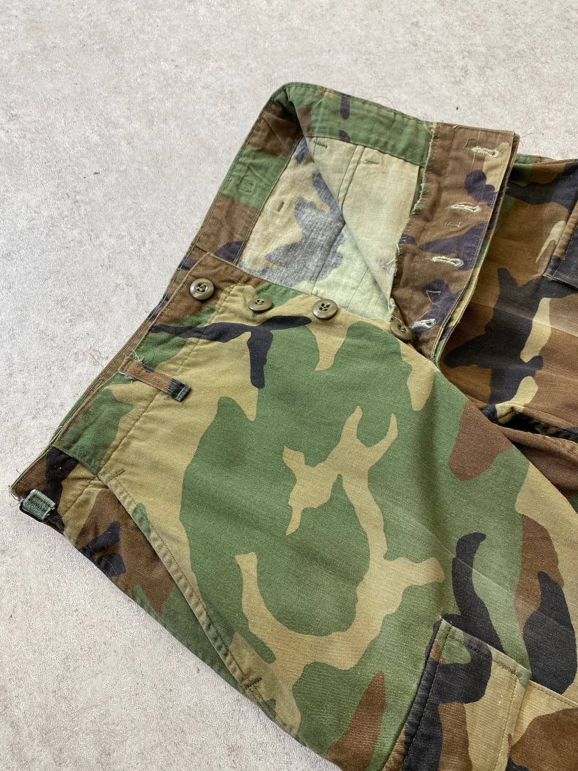 [S] 90s U.S.ARMY 미군 우드랜드 BDU카고팬츠 상품이미지4