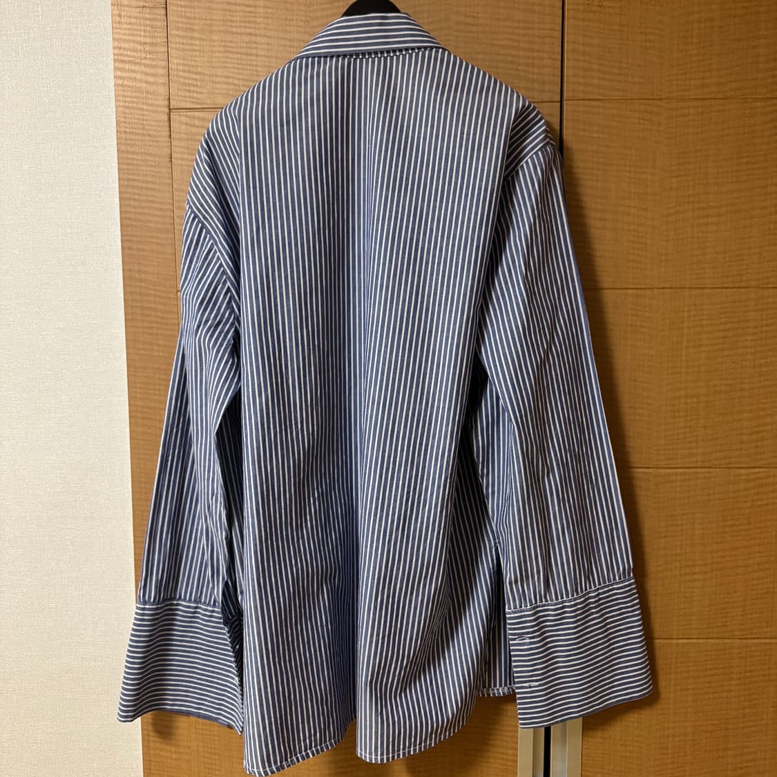 F 스트라이프 커프스 셔츠 상품이미지2