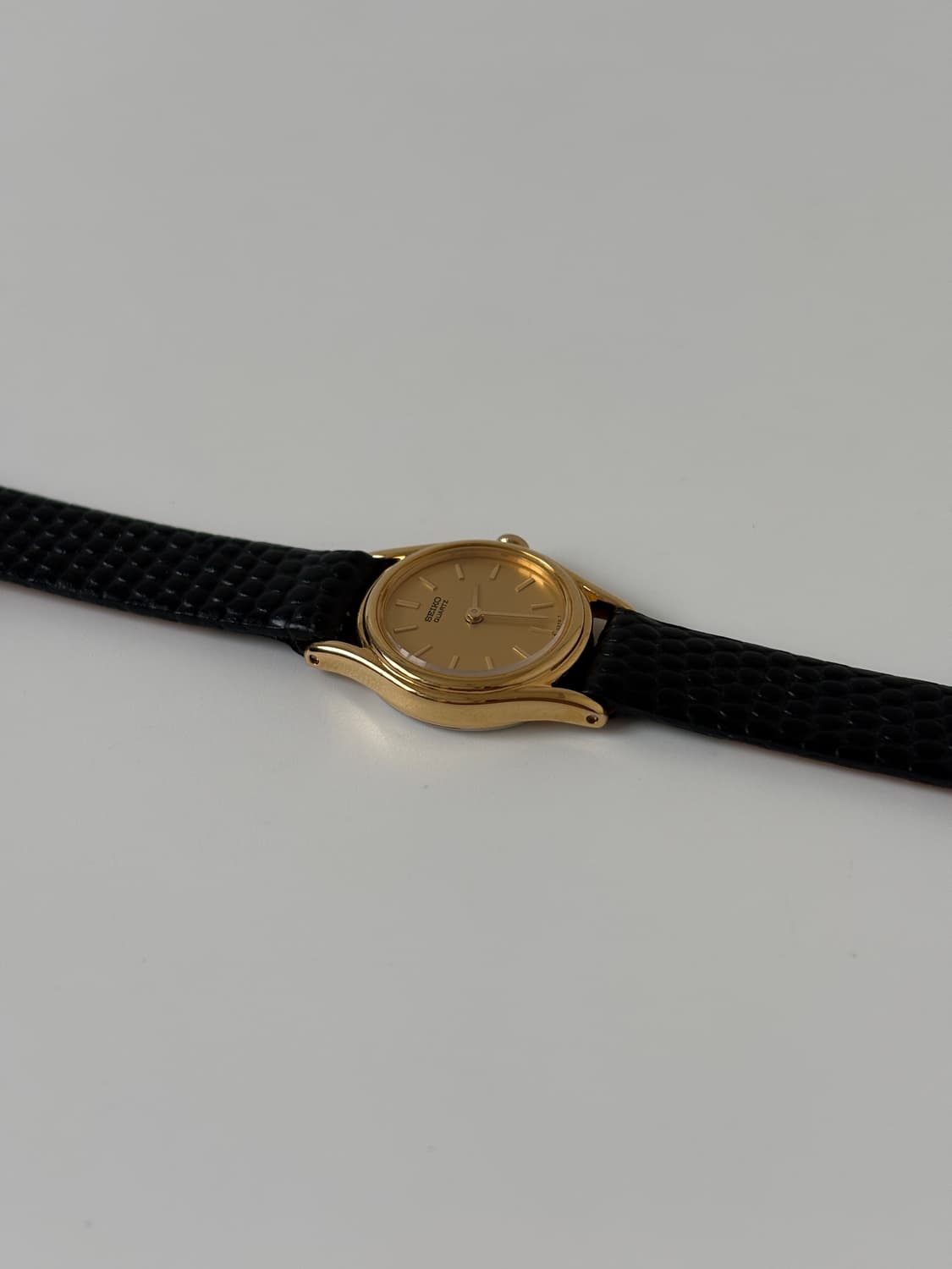 1980s Gold Mini Ladies Quartz(Deadstock) 상품이미지6