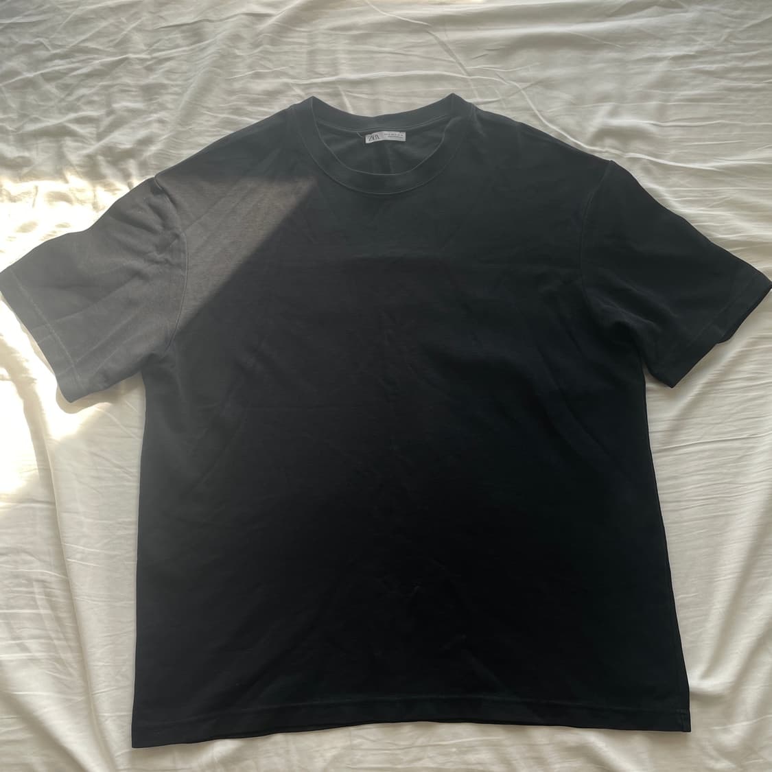 ZARA 인터록 릴렉스핏 티셔츠 XL 상품이미지2